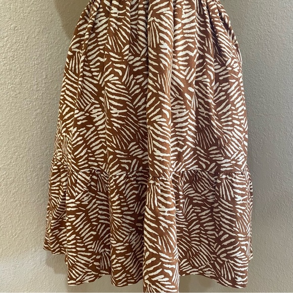 House of Harlow 1960 Printed Linen Blend Mini Dress - Picture 3 of 9